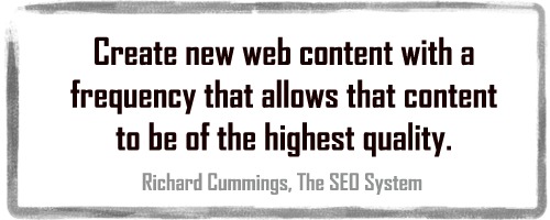 SEO web content