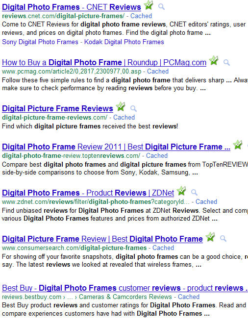 Results of Google Search Google Search Results