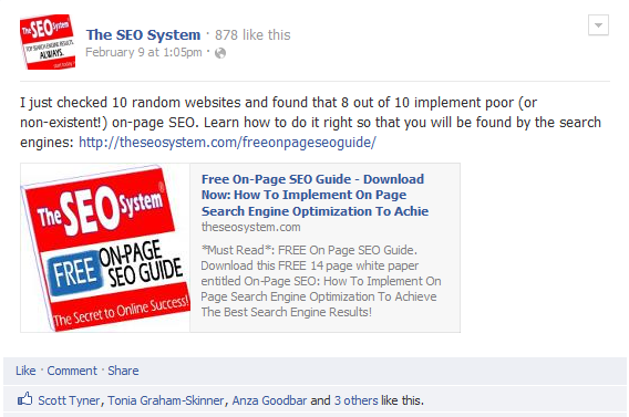 An Analysis of On-Page SEO on page SEO statistics