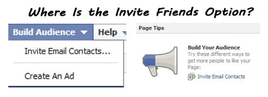 Facebook Invite Friends Missing Invite Friends Facebook tab