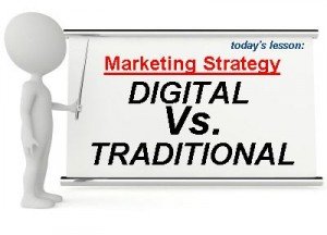 Digital vs Traditional Marketing marketing-strategy-digital-traditional