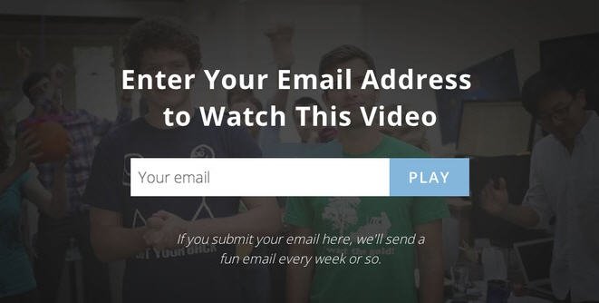 enter email to watch video