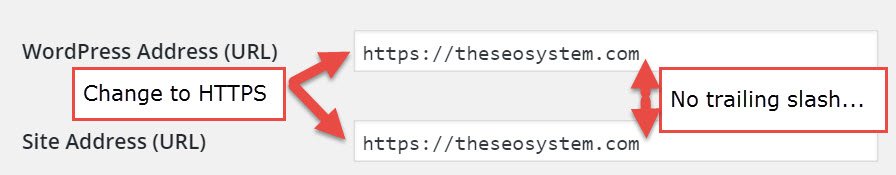 WordPress Admin Change to HTTPS