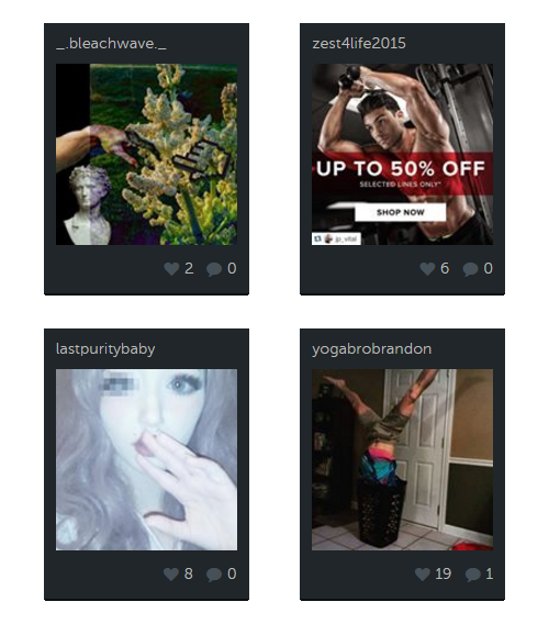 When there's a variety of users with an Instagram hashtag on their posts, it becomes useless.