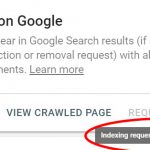 Indexing Requests Currently Suspended [Google Search Console]